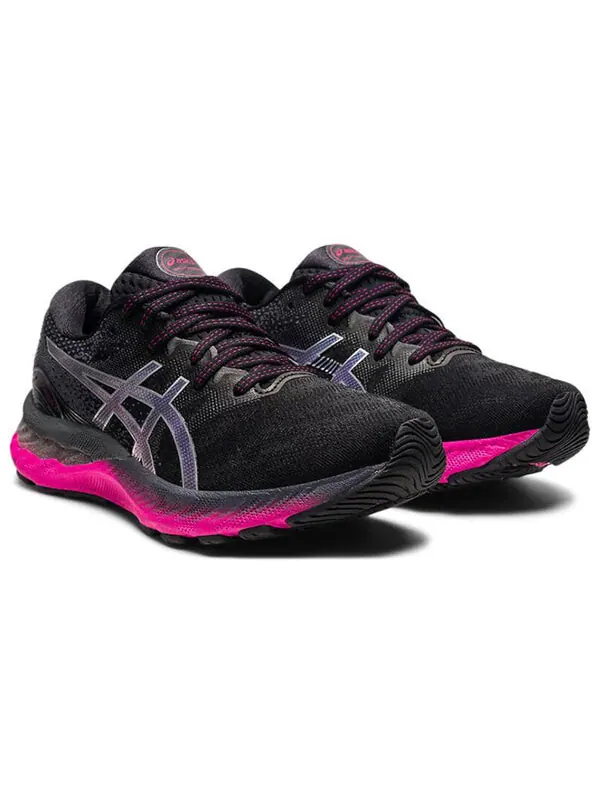 Кроссовки гель нимбус 23 Asics — изображение 3 из 4, серый/черный/синий