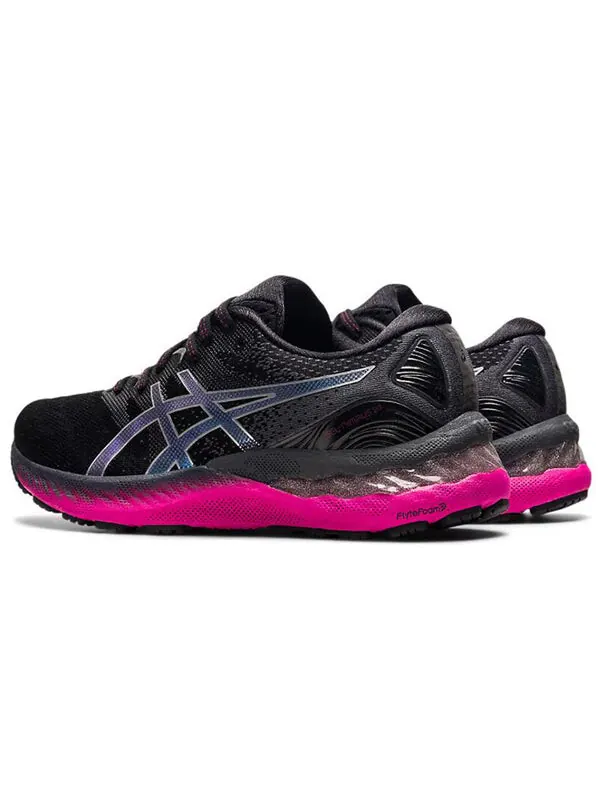 Кроссовки гель нимбус 23 Asics — изображение 4 из 4, серый/черный/синий