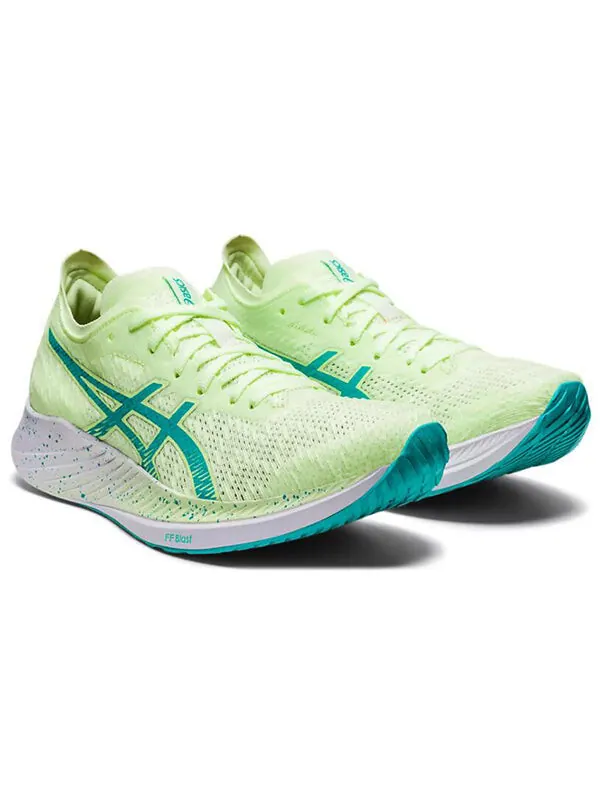 Кроссовки магическая скорость Asics — изображение 3 из 4, зеленый