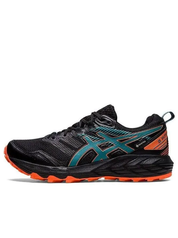 Кроссовки gel-sonoma 6 gore-tex 'black misty pine' Asics — изображение 1 из 4, черный/зеленый