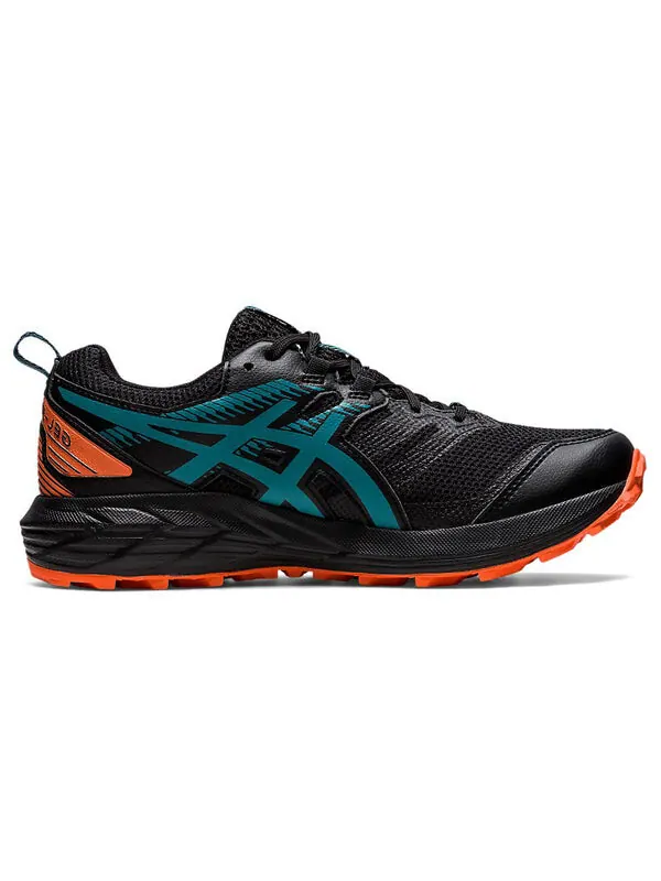 Кроссовки gel-sonoma 6 gore-tex 'black misty pine' Asics — изображение 2 из 4, черный/зеленый