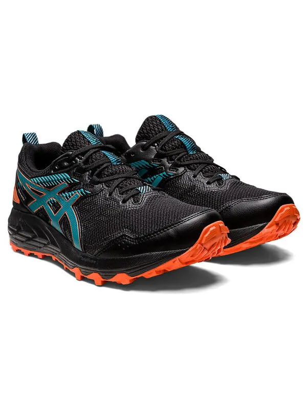 Кроссовки gel-sonoma 6 gore-tex 'black misty pine' Asics — изображение 3 из 4, черный/зеленый