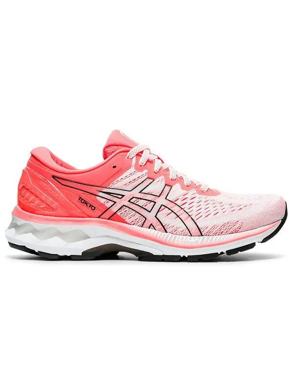 Кроссовки гель каяно 27 Asics — изображение 2 из 4, белый/красный
