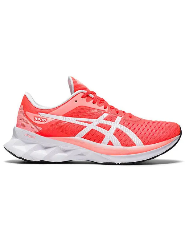 Кроссовки новабласт Asics — изображение 2 из 4, красный/белый