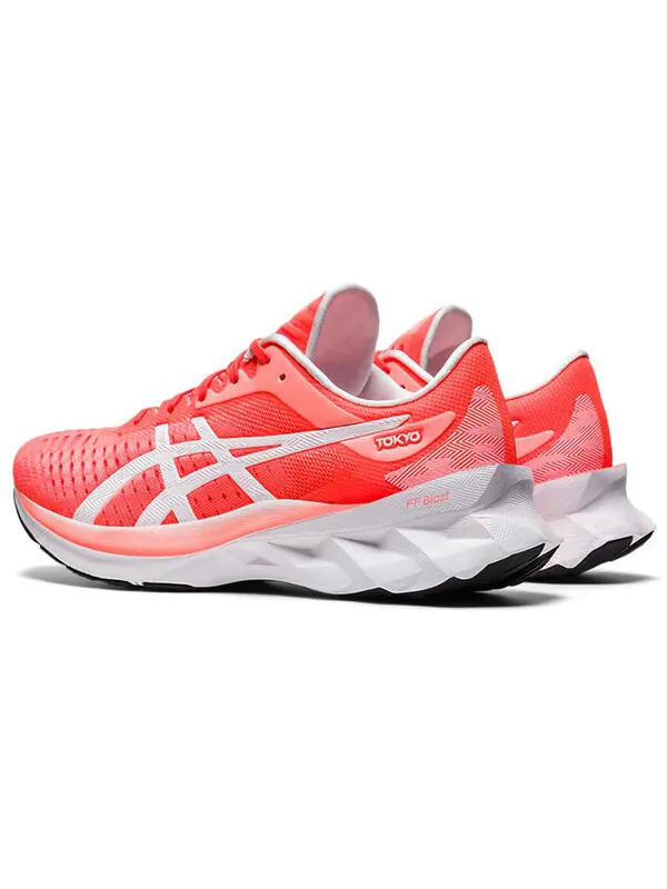 Кроссовки новабласт Asics — изображение 4 из 4, красный/белый