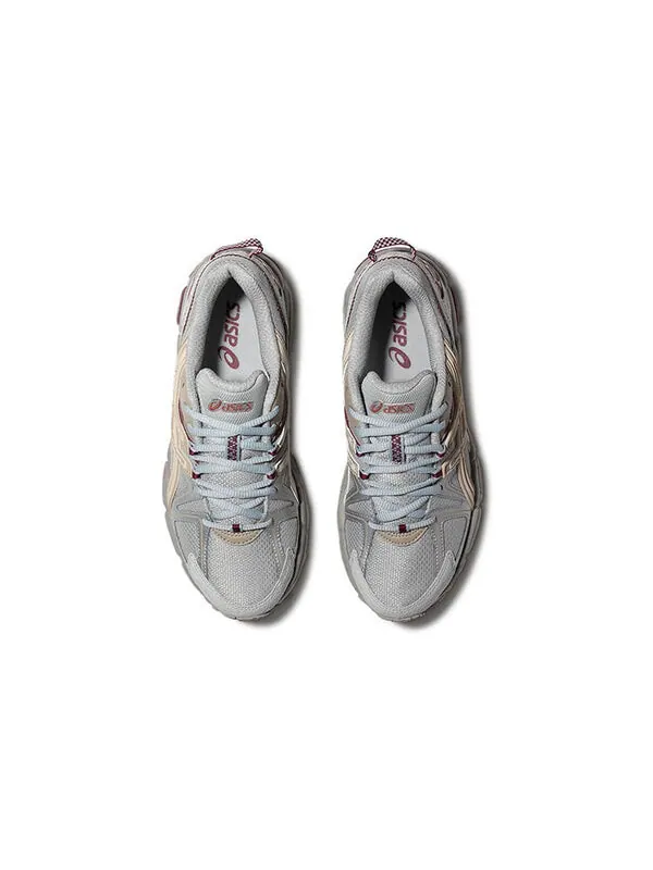 Кроссовки гелевые кахана 8 Asics — изображение 3 из 4, серо-красный