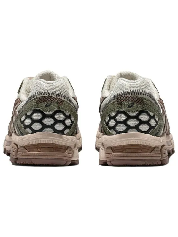 Кроссовки гелевые кахана 8 Asics — изображение 4 из 4, серо-красный