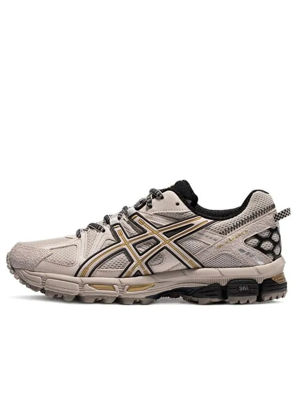 Кроссовки gel kahana 8 low top коричневые Asics — изображение 1 из 4, коричневый/золотистый