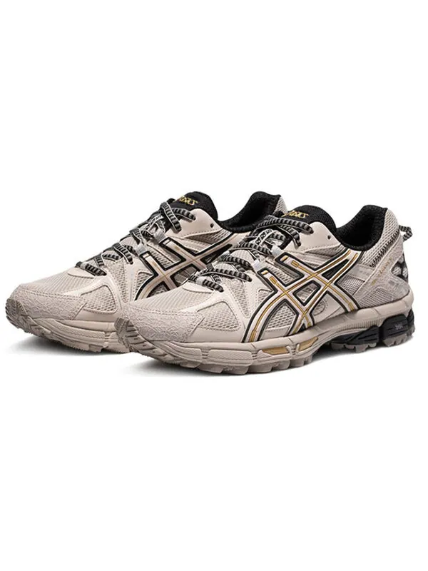 Кроссовки gel kahana 8 low top коричневые Asics — изображение 2 из 4, коричневый/золотистый