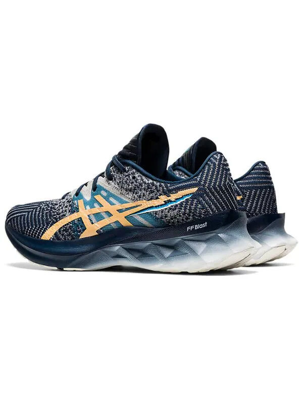 Кроссовки новабласт Asics — изображение 4 из 4, серый/синий