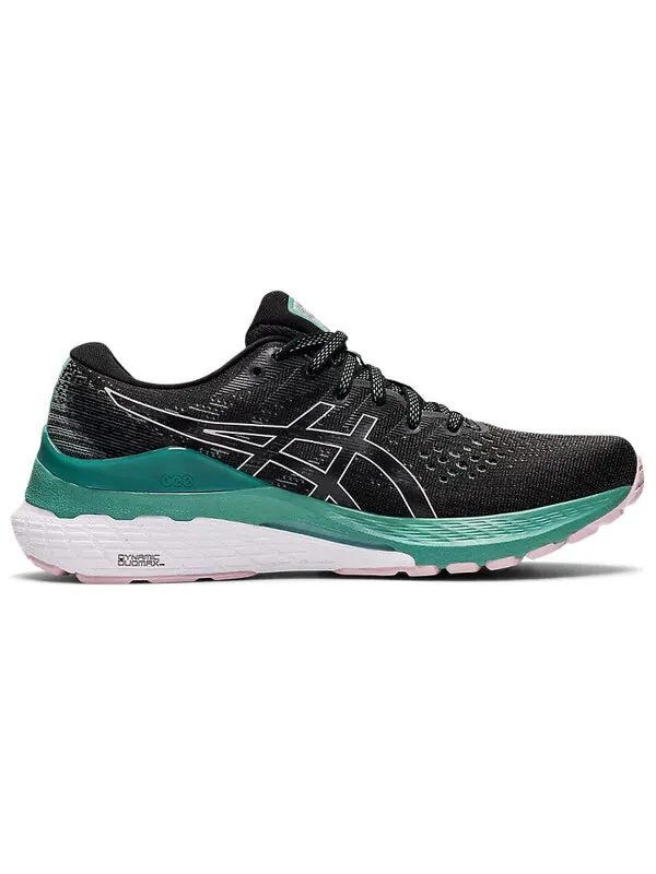 Кроссовки гель каяно 28 Asics — изображение 2 из 4, черный/зеленый