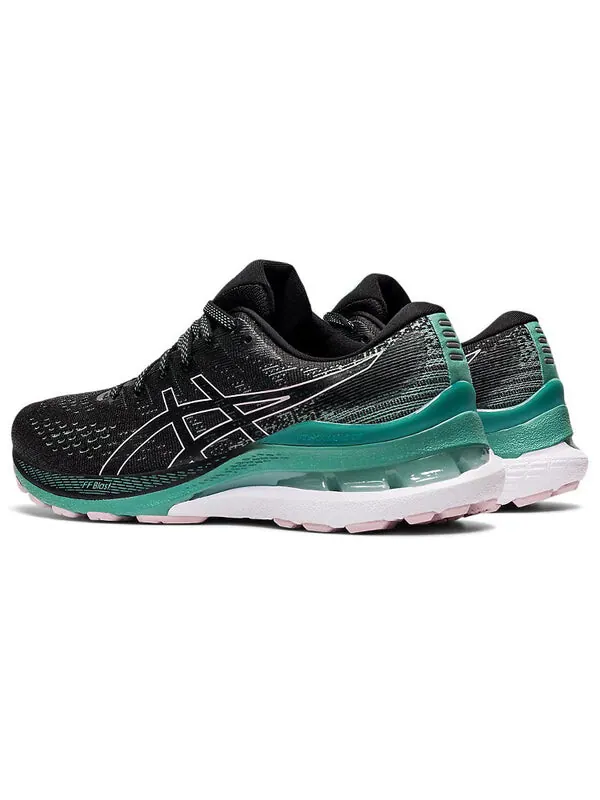 Кроссовки гель каяно 28 Asics — изображение 4 из 4, черный/зеленый