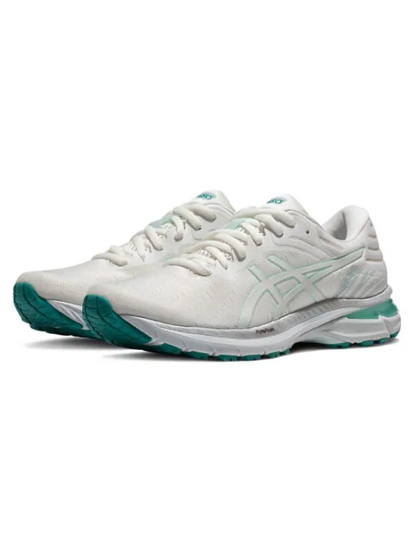 Кроссовки гель преследовать 7 Asics — изображение 2 из 4, белый/зеленый
