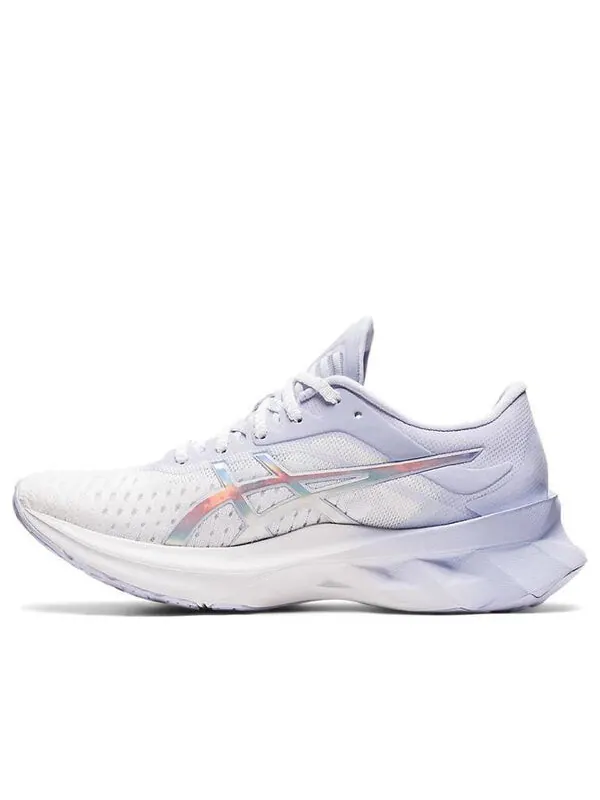 Кроссовки nova blast Asics — изображение 1 из 4, белый/фиолетовый