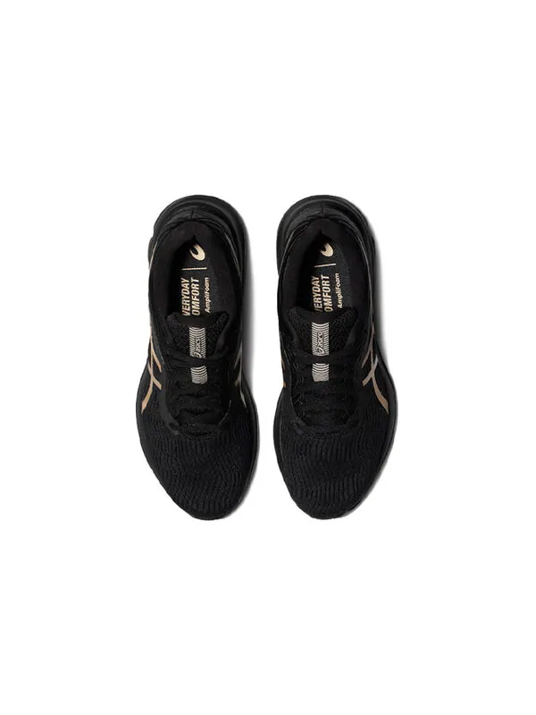 Кроссовки gel pulse 11 золотистые Asics — изображение 3 из 4, черный/золотистый