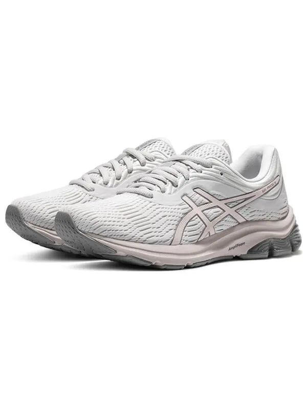 Кроссовки гель пульс 11 Asics — изображение 2 из 4, серый/розовый