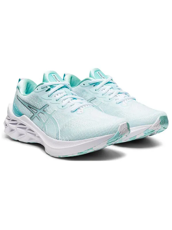 Кроссовки novablast 2 le Asics — изображение 3 из 4, синий/белый