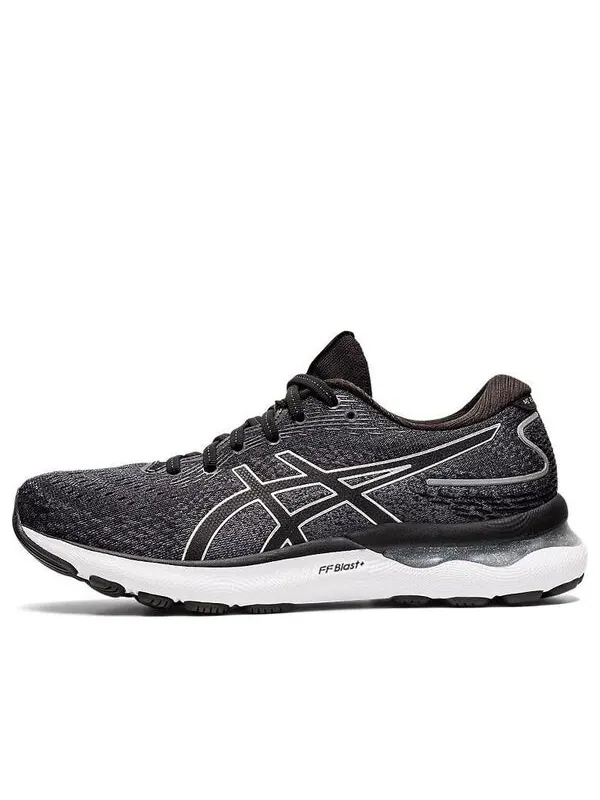 Кроссовки гелевые нимбус 24 ширина Asics — изображение 1 из 4, черный/белый