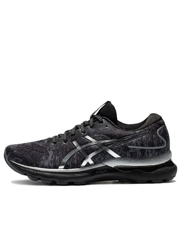 Кроссовки гель нимбус 24 платина Asics — изображение 1 из 4, черный/серый