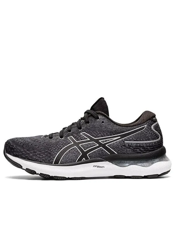 Кроссовки гель нимбус 24 Asics — изображение 1 из 4, черный/серый