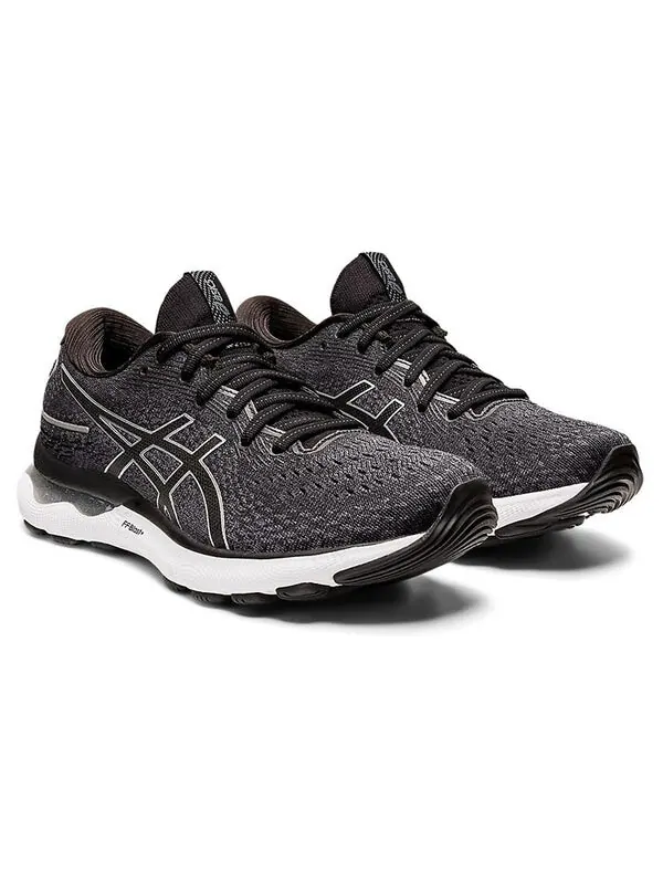 Кроссовки гель нимбус 24 Asics — изображение 3 из 4, черный/серый