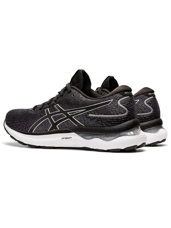 Кроссовки гель нимбус 24 Asics — изображение 4 из 4, черный/серый