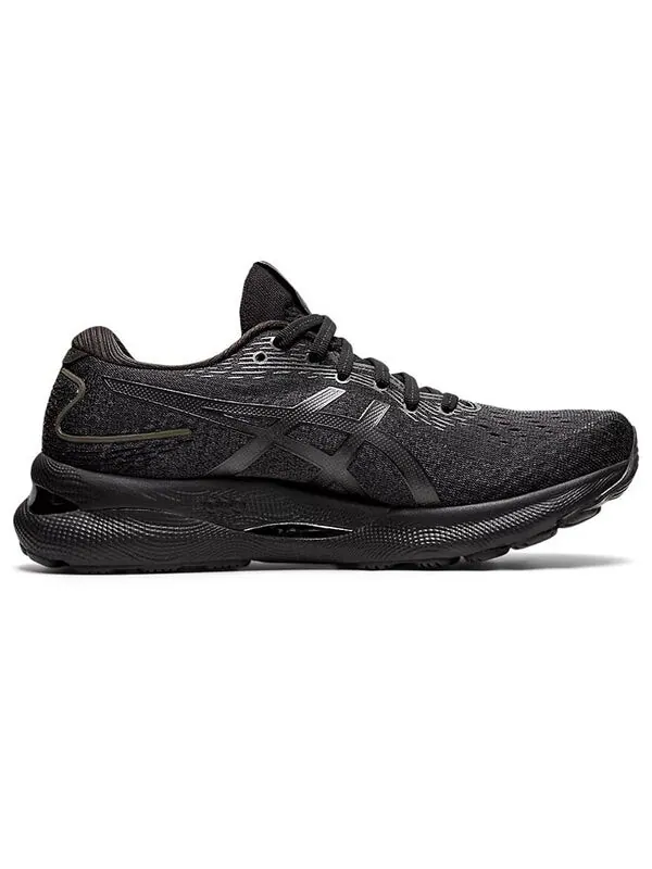 Кроссовки гель нимбус 24 Asics — изображение 2 из 4, черный