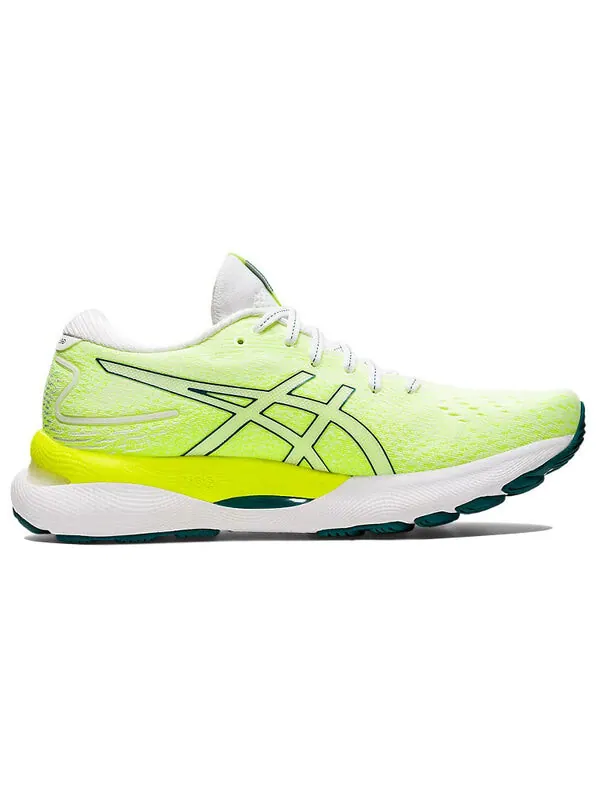 Кроссовки гель нимбус 24 Asics — изображение 2 из 4, белый
