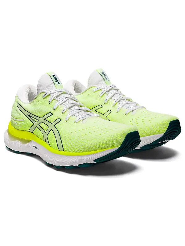 Кроссовки гель нимбус 24 Asics — изображение 3 из 4, белый