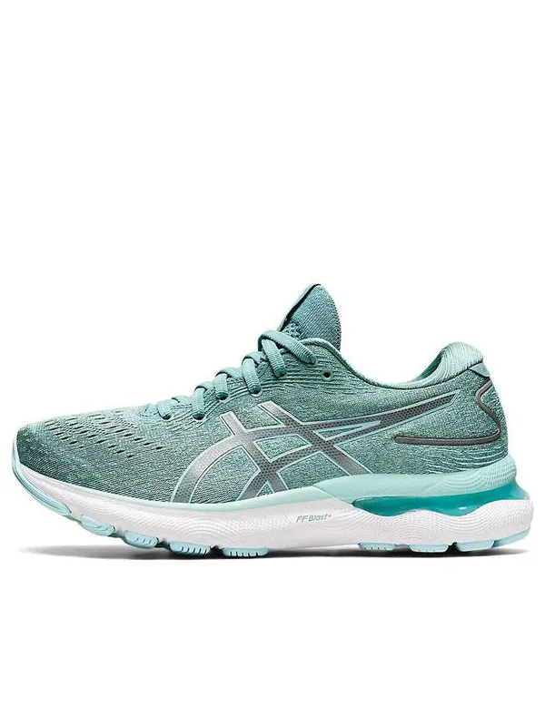 Кроссовки gel-nimbus 24 'sage' Asics — изображение 1 из 4, прозрачный синий