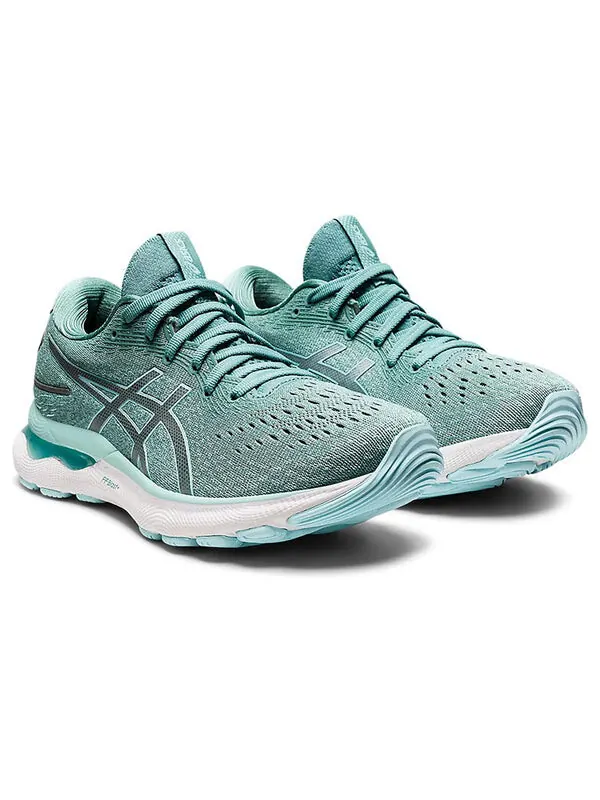 Кроссовки gel-nimbus 24 'sage' Asics — изображение 3 из 4, прозрачный синий