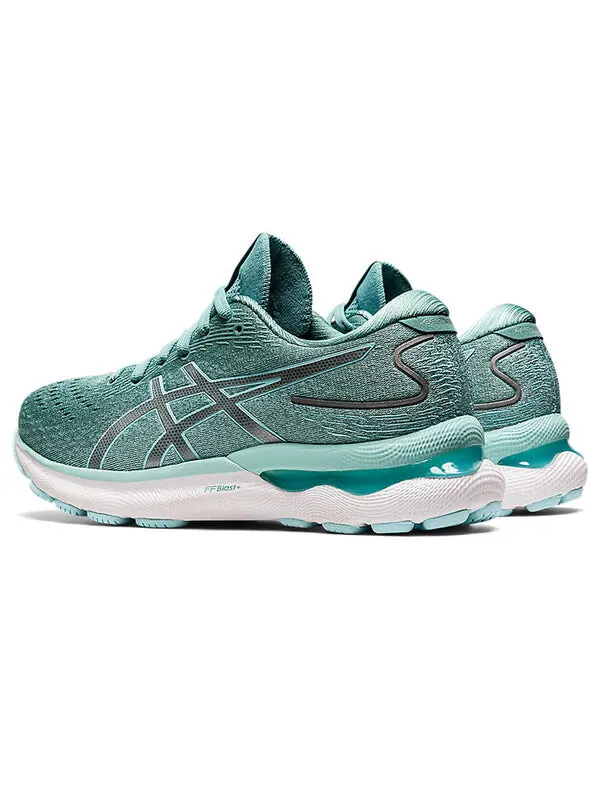 Кроссовки gel-nimbus 24 'sage' Asics — изображение 4 из 4, прозрачный синий