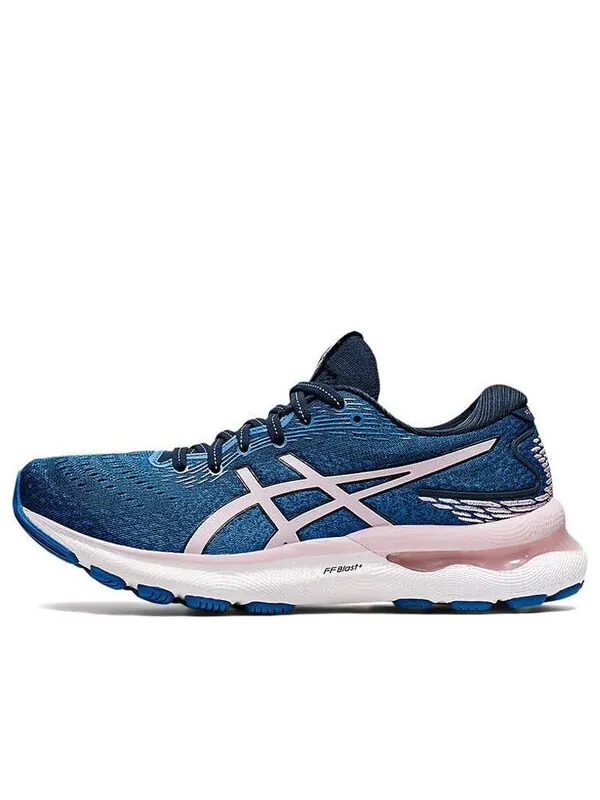 Кроссовки гель нимбус 24 Asics — изображение 1 из 4, синий/розовый