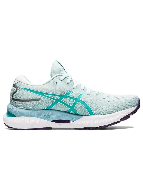 Кроссовки гель нимбус 24 Asics — изображение 2 из 4, синий