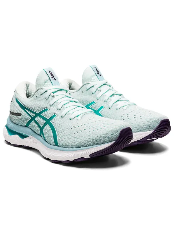 Кроссовки гель нимбус 24 Asics — изображение 3 из 4, синий