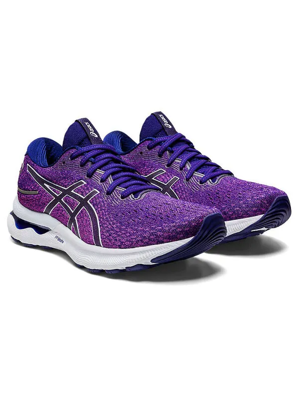 Кроссовки гель нимбус 24 Asics — изображение 3 из 4, фиолетовый