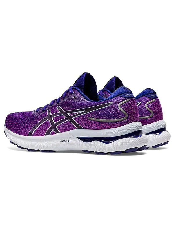 Кроссовки гель нимбус 24 Asics — изображение 4 из 4, фиолетовый