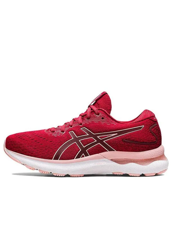 Кроссовки гель нимбус 24 Asics — изображение 1 из 4, красный