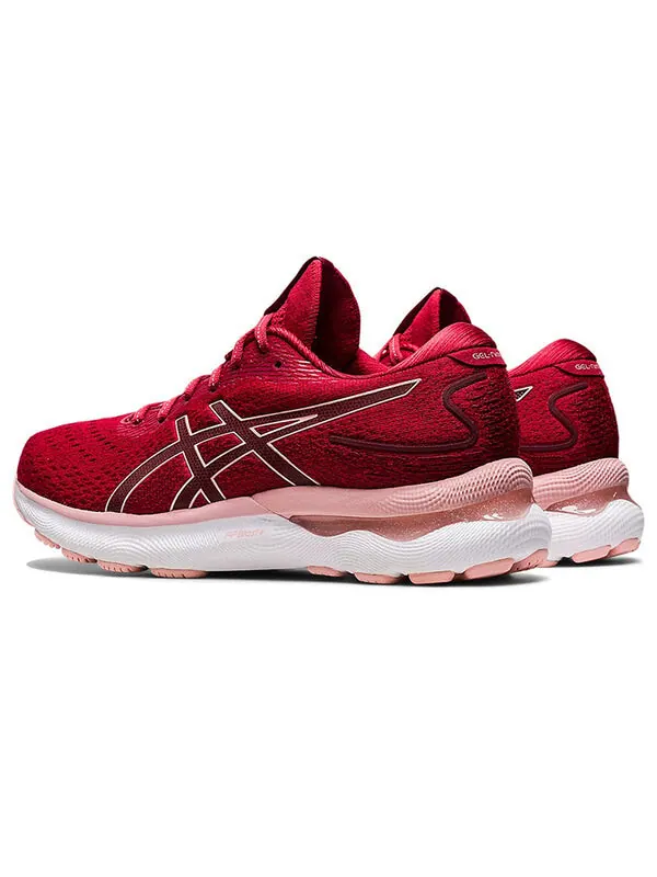 Кроссовки гель нимбус 24 Asics — изображение 4 из 4, красный