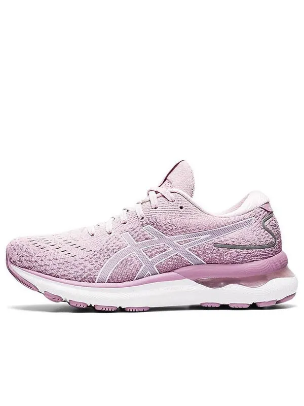 Кроссовки гель нимбус 24 Asics — изображение 1 из 4, розовый/синий