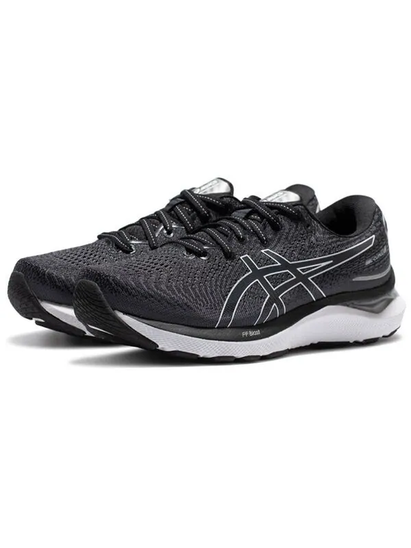 Кроссовки гелевые кумулюс 24 д шириной Asics — изображение 2 из 4, серый/белый