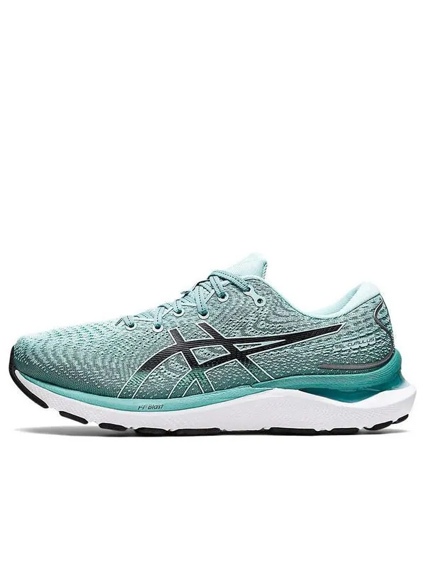 Кроссовки гель кумулус 24 Asics — изображение 1 из 4, зеленый/черный
