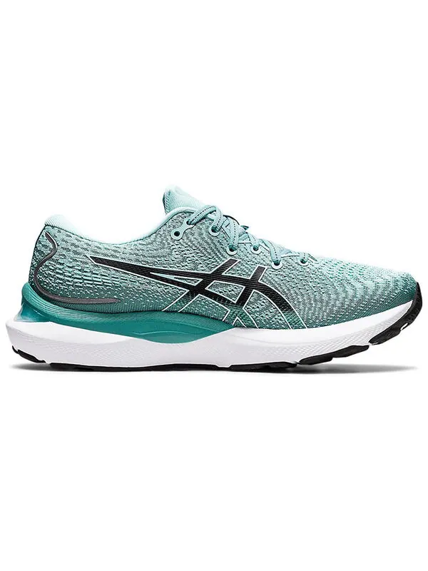 Кроссовки гель кумулус 24 Asics — изображение 2 из 4, зеленый/черный