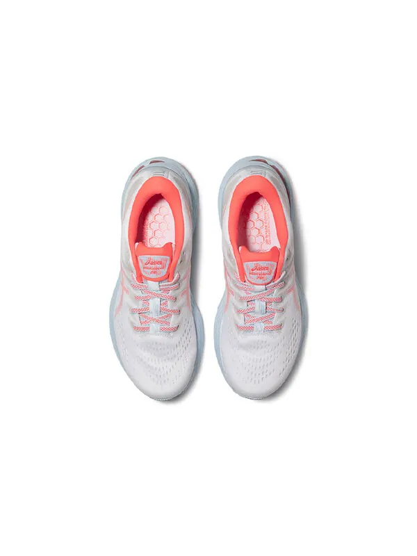 Кроссовки (WMNS) Asics Gel-Kayano 28 'White Orange' — изображение 3 из 4, белый/оранжевый