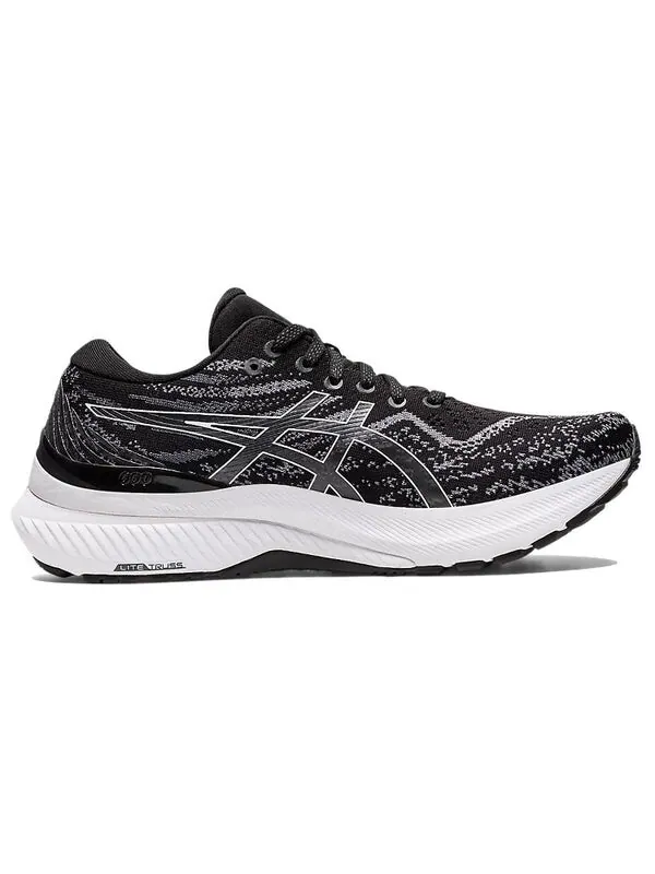 Кроссовки гелевые каяно 29 д ширина Asics — изображение 2 из 4, черный/белый