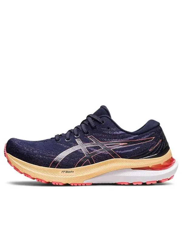 Кроссовки гелевые kayano 29 2e широкие Asics — изображение 1 из 4, фиолетовый/оранжевый