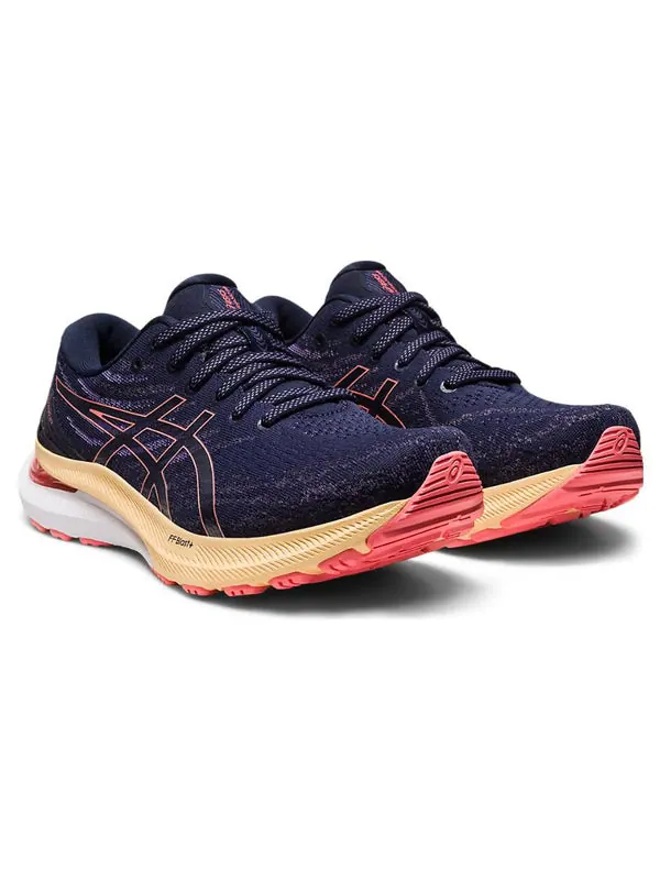 Кроссовки гелевые kayano 29 2e широкие Asics — изображение 3 из 4, фиолетовый/оранжевый