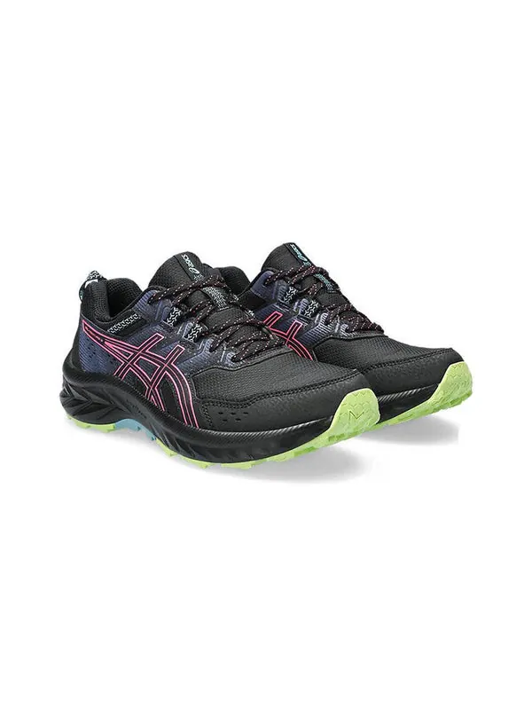 Кроссовки гель венчур 9 Asics — изображение 3 из 4, черный/розовый