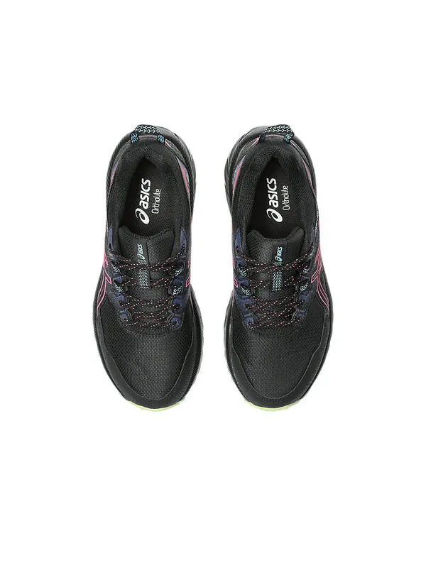 Кроссовки гель венчур 9 Asics — изображение 4 из 4, черный/розовый