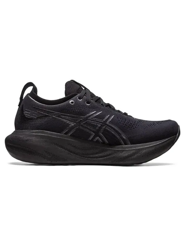 Кроссовки гель нимбус 25 Asics — изображение 2 из 4, черный